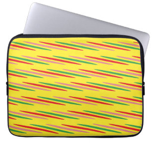 Watermeloen Summer Stripes Pattern-56204 Laptop Sleeve
