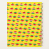 Watermeloen Summer Stripes Pattern-56204 Planner (Achterkant)