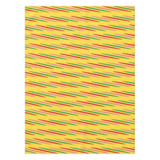 Watermeloen Summer Stripes Pattern-56204 Tafelkleed (Voorkant)