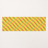 Watermeloen Summer Stripes Pattern-56204 Yogamat (Achterkant (horizontaal))