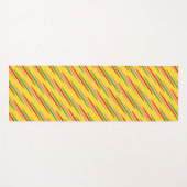 Watermeloen Summer Stripes Pattern-56204 Yogamat (Voorkant (horizontaal))