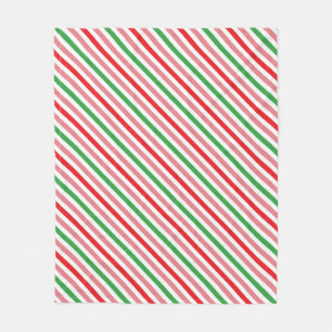 Watermeloen Summer Stripes Pattern-56206 Fleece Deken
