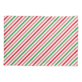Watermeloen Summer Stripes Pattern-56206 Kussensloop (Achterkant)