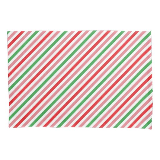 Watermeloen Summer Stripes Pattern-56206 Kussensloop (Voorkant)