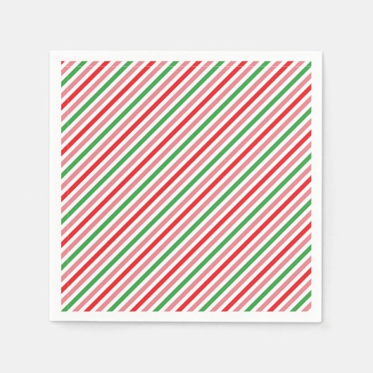 Watermeloen Summer Stripes Pattern-56206 Servet (Voorkant)