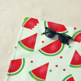 Watermeloen Summertime Fruitpatroon Strandlaken