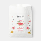 Watermeloen Sweet Girl Fruit Bedankzakje (Voorkant)