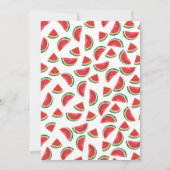 Watermeloen Sweet Viering Verjaardag Kaart (Achterkant)