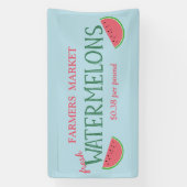 Watermeloen te koop Adverteren Business Banner (Verticaal)