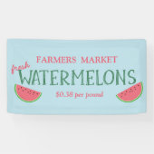 Watermeloen te koop Adverteren Business Banner (Horizontaal)