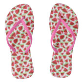 Watermeloen Teenslipper je ideale badtijd Teenslippers (Voetbed)