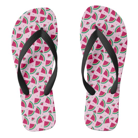 Watermeloen Teenslippers (Voetbed)