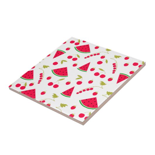 Watermeloen Tegeltje (Zijkant)