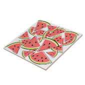 Watermeloen Tegeltje (Zijkant)