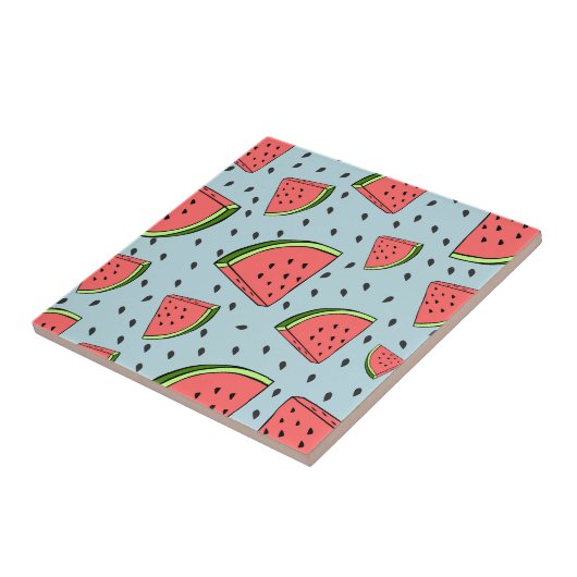 Watermeloen Tegeltje (Zijkant)
