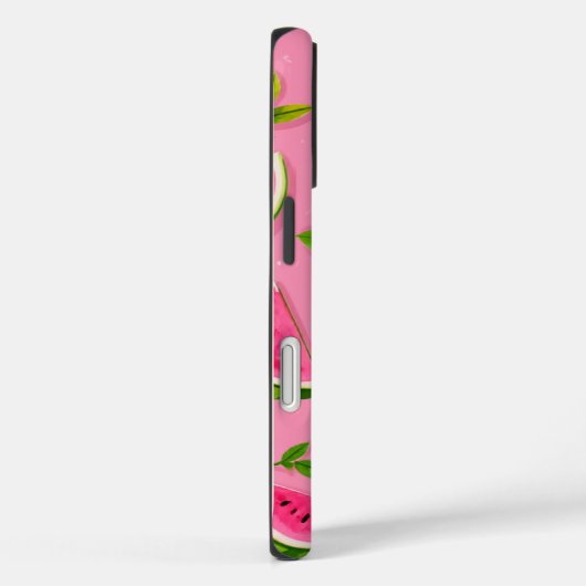 Watermeloen telefoonhoesje - Roze zomer fruit patr Case-Mate iPhone Case (Achterkant / Rechts)