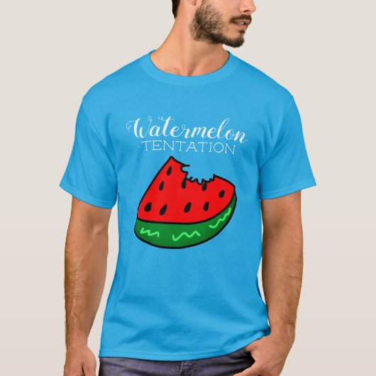 Watermeloen tentatie t-shirt (Voorkant)