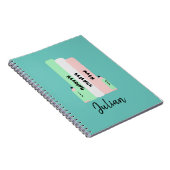 Watermeloen Terug naar school Kinderen naam Notitieboek (Rechterzijde)