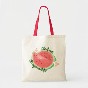 watermeloen - the finer things serie - tote bag