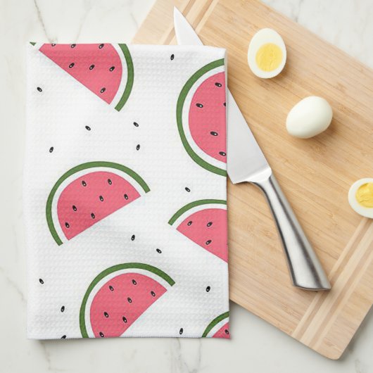 Watermeloen Theedoek (Quarter Fold)