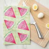 Watermeloen Theedoek (Quarter Fold)