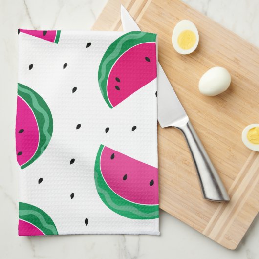 Watermeloen. Theedoek (Quarter Fold)