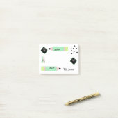 Watermeloen Thema Terug naar School Leraren Naam Post-it® Notes (Op bureau)