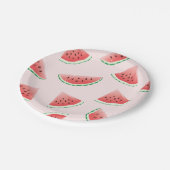 Watermeloen Theme Party Paper Borden Papieren Bordje (Gekanteld)