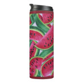 Watermeloen thermische tumbler thermosbeker (Geroteerd rechts)