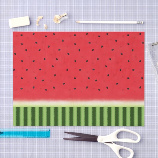 Watermeloen Tissuepapier (Craft)