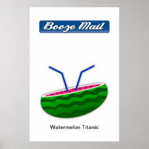 Watermeloen Titanic Poster