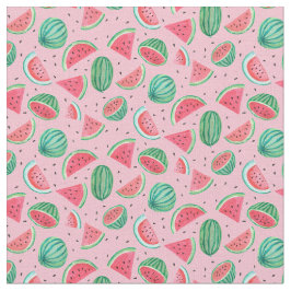 Watermeloen | Tropisch Fruit Zomer | Stof