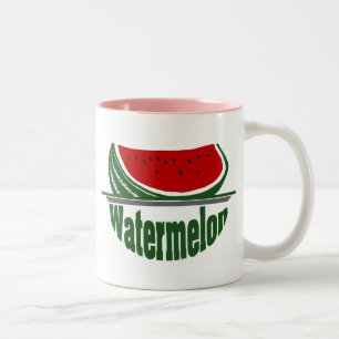 Watermeloen Tweekleurige Koffiemok
