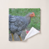 Watermeloen van kippen bad handdoek (Wasdoekje)