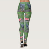 Watermeloen van kippen leggings (Achterkant)