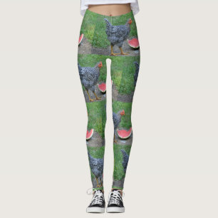 Watermeloen van kippen leggings