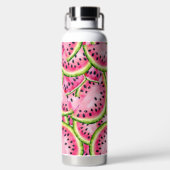 Watermeloen vat Waterflesje Waterfles (Achterkant)