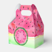 Watermeloen Verjaardag Favoriet Box Gepersonalisee Bedankdoosjes (Achterkant)