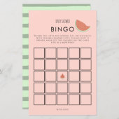 Watermeloen Verjaardagsfeestje Bingo Spel (Voorkant / Achterkant)