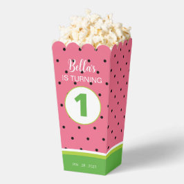 Watermeloen Verjaardagsfeestje Popcorn Box voor me Bedankdoosjes
