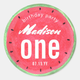 Watermeloen | Verjaardagsfeestje | Sticker