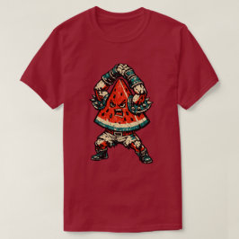 Watermeloen Verpulveraar — Vintage Retro Street Fi T-shirt