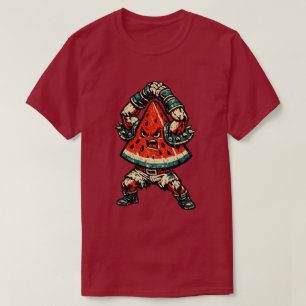 Watermeloen Verpulveraar — Vintage Retro Street Fi T-shirt