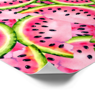 Watermeloen Verrassing Poster