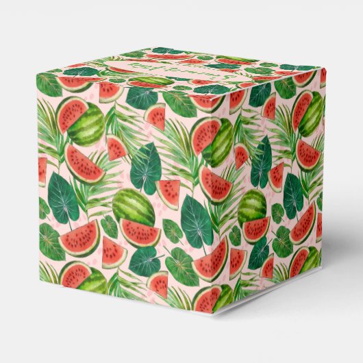 Watermeloen, vers bedankdoosjes (Achterkant)