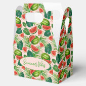 Watermeloen, vers bedankdoosjes (Geopend)