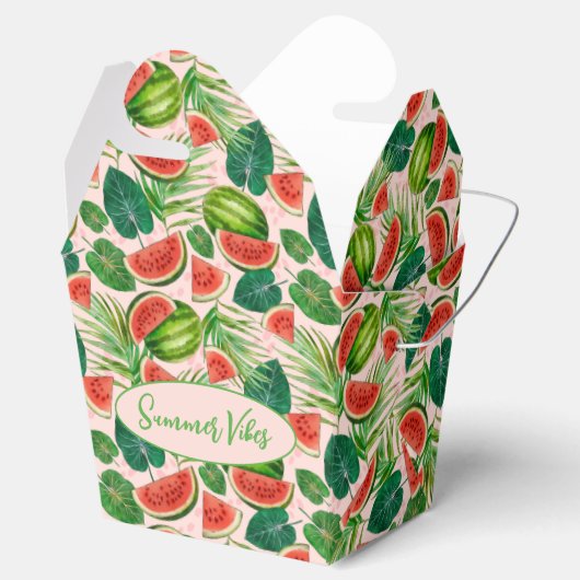 Watermeloen, vers bedankdoosjes (Geopend)