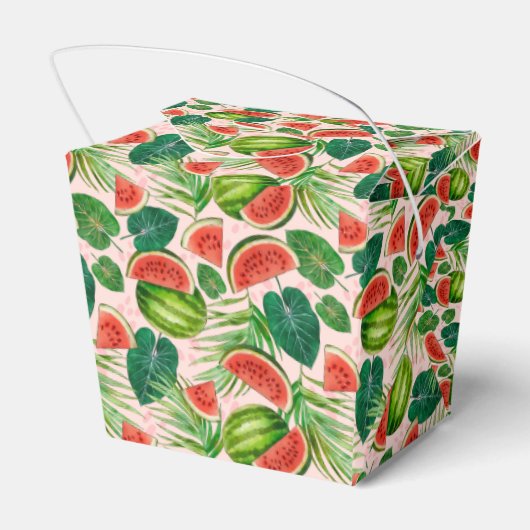 Watermeloen, vers bedankdoosjes (Achterkant)