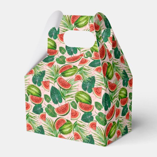 Watermeloen, vers bedankdoosjes (Voorkant Zijde)