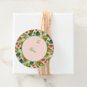 Watermeloen, vers bedankjes labels (In situ)